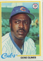 1978 Topps Baseball Cards      639     Gene Clines